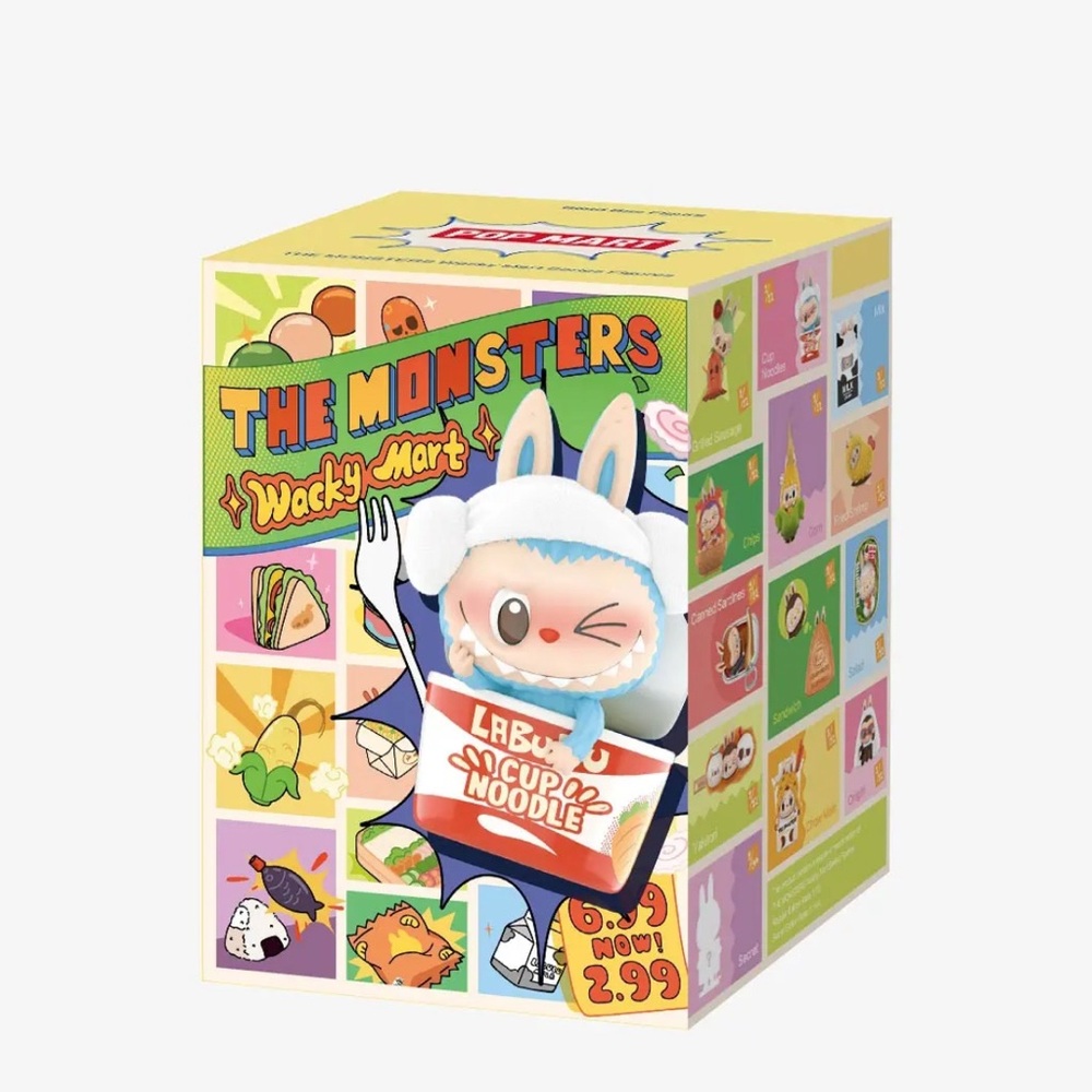 Authentic POP MART Labubu Wacky Mart Figure Blind Box Sealed USA FAST